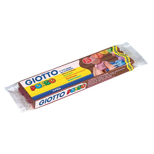 GIOTTO PLASTILINA PONGO MARRONE SCURO GR450 - Conf. da 1