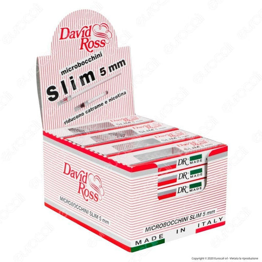 DAVID ROSS MICROBOCCHINO SLIM 5MM - ASTUCCI 24 - Conf. da 1