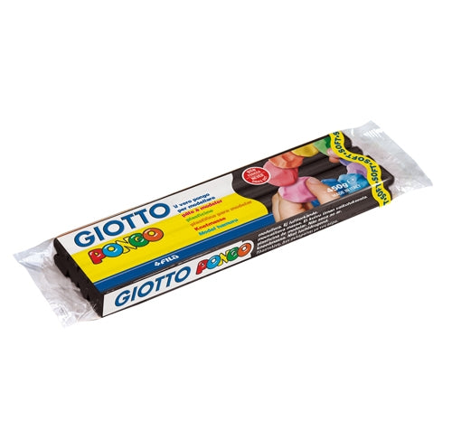 GIOTTO PLASTILINA PONGO NERO GR450 - Conf. da 1