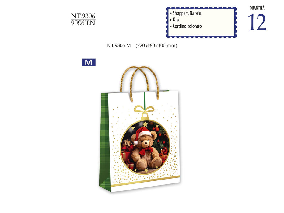 CROMO SHOPPERS NATALE NT.9306M - Conf da 12