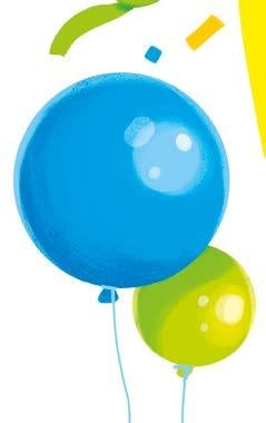 DE FILIPPO PALLONCINI SU CARTELLA TINTA UNITA - Conf. da 36