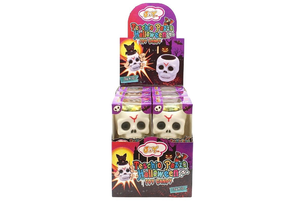 JOYGUM HALLOWEEN TESCHIO PAZZO 3gr - Conf da 12