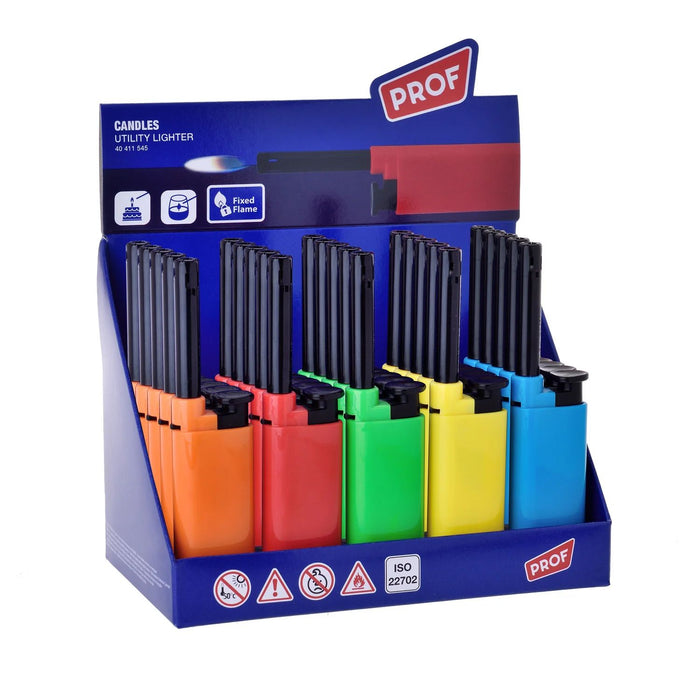 PROF ACCENDIGAS MINI INANGA SOLID COLORS 40411545 - Conf da 25