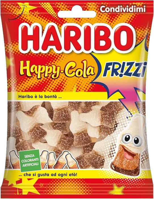 HARIBO CARAMELLA GOMMOSA BUSTA 80GR H.LEMON FRESH COLA FRIZZI - Conf. da 1