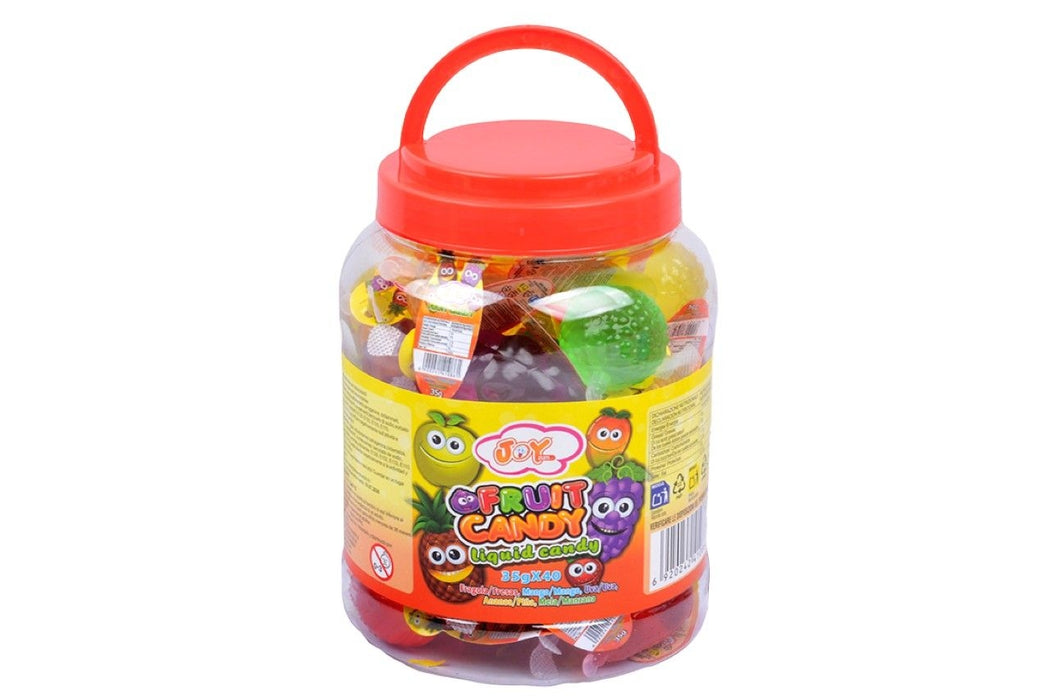 JOYGUM FRUIT CANDY LIQUID CANDY 35gr - Conf da 40
