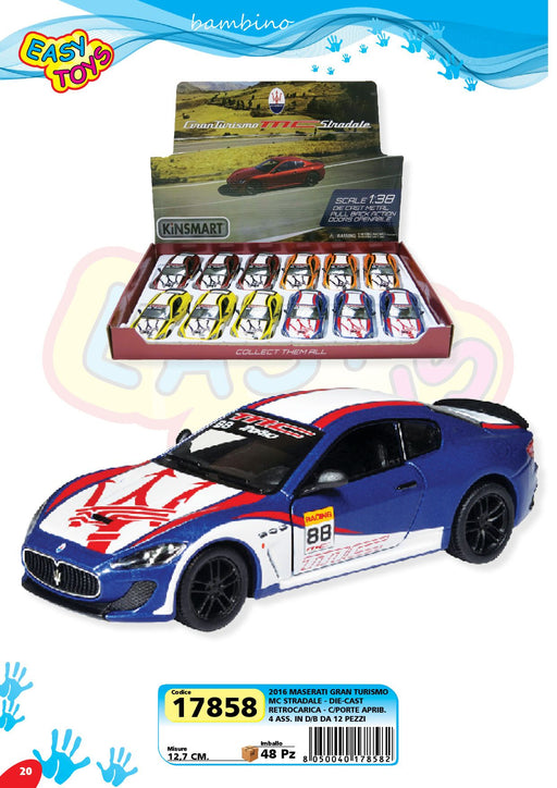 TOYS AUTO MASERATI GRAN TURISMO DIE-CAST <RETROCARICA>