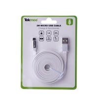 TEKMEE CAVETTO ANDROID 2mt BIANCO 1A - PZ.1
