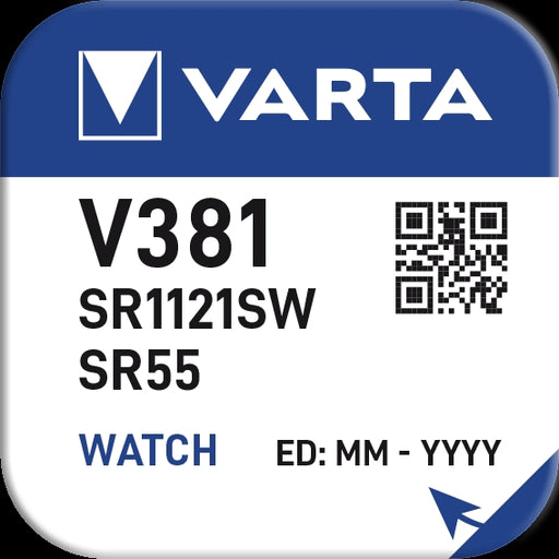 VARTA BATTERIA 381 - Conf. da 10