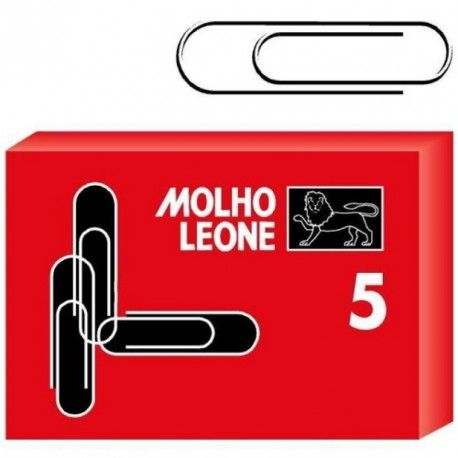 MOLHO LEONE FERMAGLI METALLO N°5 - Conf. da 5