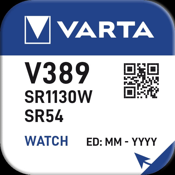 VARTA BATTERIA 389 - Conf. da 10