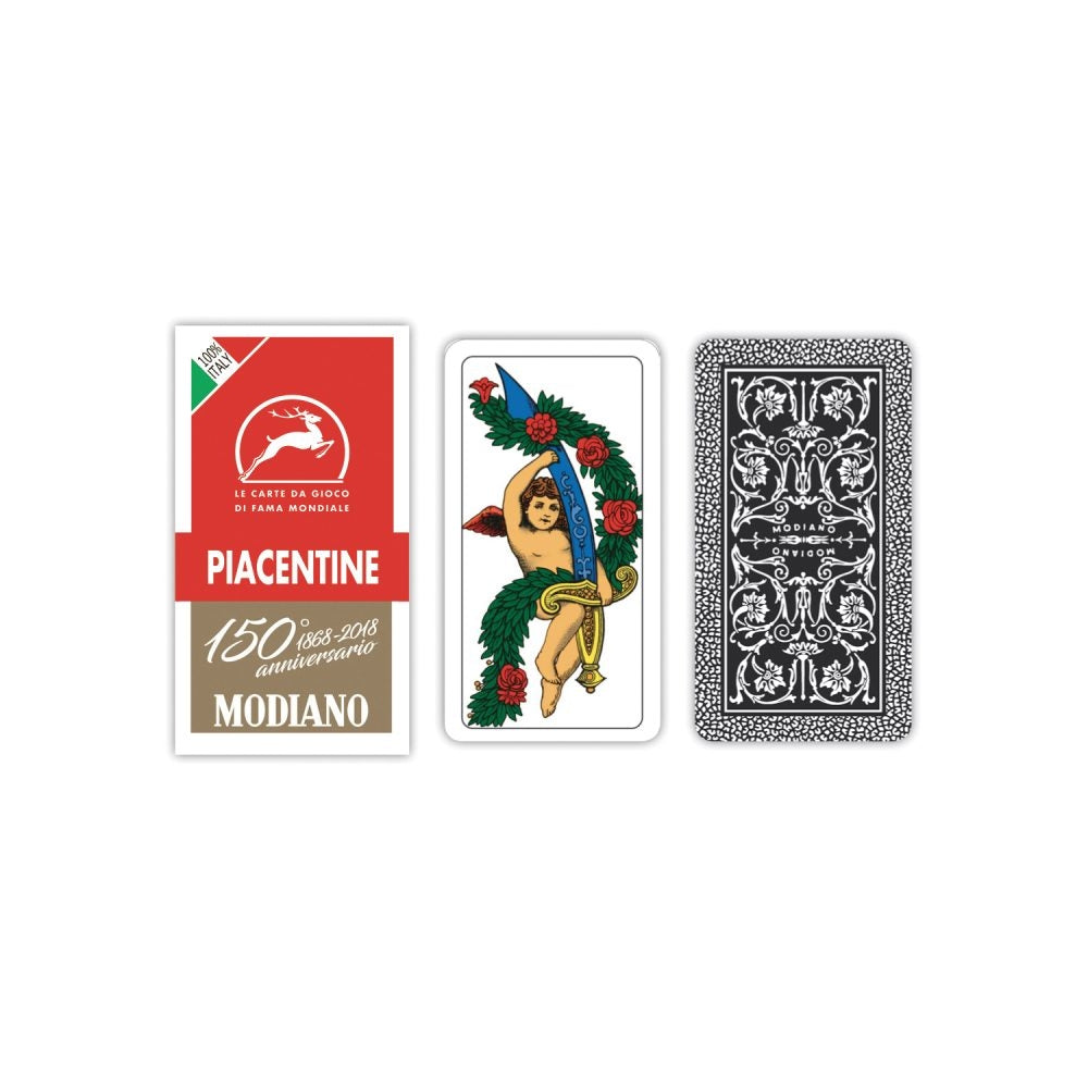 Il numero 1 del risparmio-CARTE DA GIOCO MODIANO DA POKER COLORE ROSSO