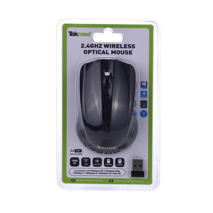 TEKMEE WIRLESS MOUSE USB ART.40430147 - Conf. da 1