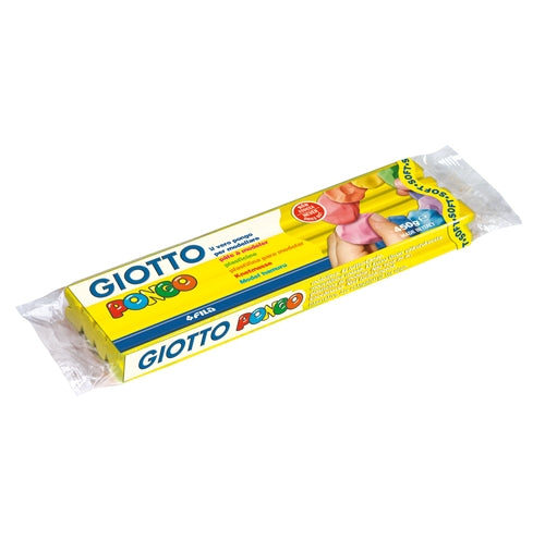 GIOTTO PLASTILINA PONGO GIALLO GR450 - Conf. da 1