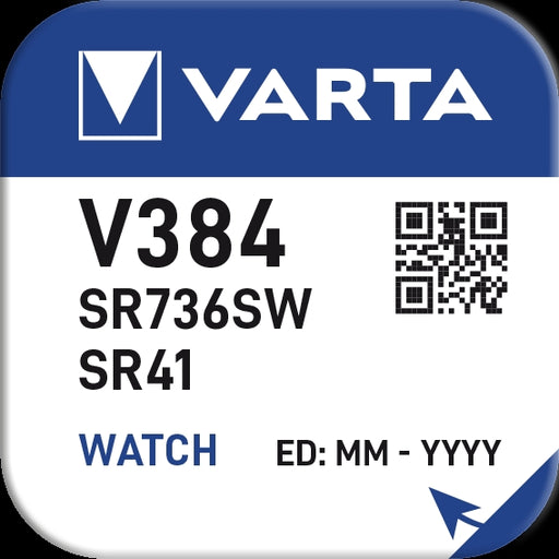VARTA BATTERIA 384 - Conf. da 10