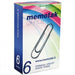 MEMOTAK FERMAGLI METALLO N°6 - Conf. da 10